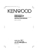 Kenwood DDX6017 ユーザーズマニュアル
