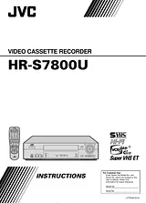 JVC HR-S7800U Manual Do Utilizador