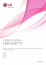 LG 22LT380H Owner's Manual