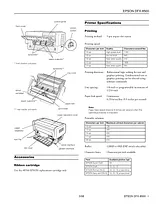Epson DFX-8500 Product Datasheet
