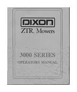 Dixon 3000 Series Manuel D’Utilisation