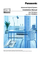 Panasonic KX-TES824 Benutzerhandbuch