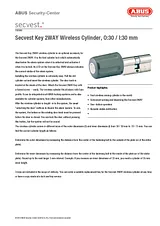 ABUS Secvest Key, 2WAY, 30/30mm FU5900 Prospecto