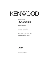 Kenwood REMOTE PORTAL AXCESS Manual Do Utilizador