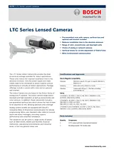 Bosch ltc-0335-28 Guida Specifiche