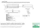 Bkl Electronic 10120562 Straight Pin Header, PCB Mount Grid pitch: 2.54 mm Number of pins: 2 x 13 10120562 Hoja De Datos