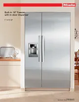 Miele F 1473 SF Specification Guide