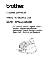 Brother MFC-830 Manual Do Utilizador