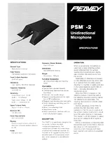 Peavey PSM-2 Manuale Utente