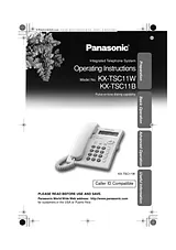 Panasonic KX-TSC11W 用户手册