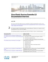 Cisco Cisco Elastic Services Controller 2.2 Documentation Roadmaps