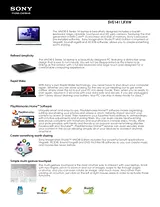 Sony SVE1411JFX SVE1411JFXW 产品宣传页