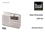 Dual N/A, Portable radio, FM, Silver, Portable radio, FM, Silver 73080 Benutzerhandbuch