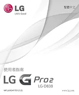 LG LGD838 ユーザーズマニュアル