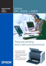 Epson EPL-6200L C11C534011BX Leaflet