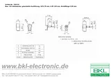 Bkl Electronic Low power connector Plug, right angle 2.5 mm 0.7 mm 72613 1 pc(s) 72613 Data Sheet