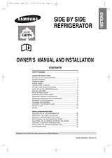 Samsung RS21FCSM Manual Do Utilizador