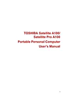 Toshiba A100 Справочник Пользователя