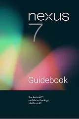 ASUS Nexus 7 Справочник Пользователя