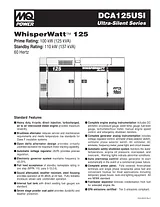 Multiquip DCA125USI Manual Do Utilizador
