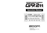 Princeton Digital (USA) Guitar Effects Console G9.2tt2q ユーザーズマニュアル