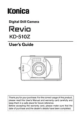 Konica Minolta KD-510Z Manual De Usuario