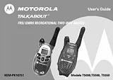 Motorola T5550 Manuel D’Utilisation