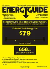 Maytag MSF21D4MDM Guide De L’Énergie