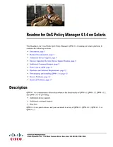 Cisco CiscoWorks QoS Policy Manager 4.1 설치 가이드