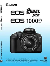 Canon EOS REBEL XS Manual De Usuario
