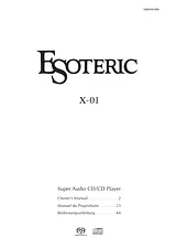 Esoteric D00816700B Benutzerhandbuch