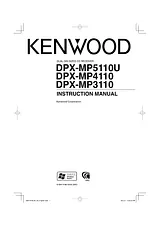 Kenwood DPX-MP4110 User Manual