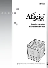 Ricoh AP3800C Benutzerhandbuch