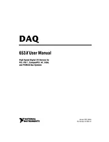 National Instruments 653X User Manual