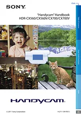 Sony CX700V User Manual