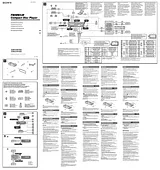 Sony CDX-GT610U Guía De Instalación