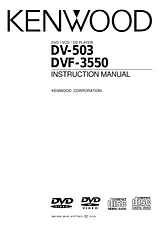 Kenwood DVF-3550 Справочник Пользователя