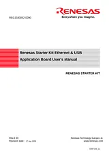 Renesas REG10J0052-0200 Manual Do Utilizador