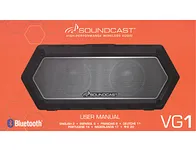 Soundcast VG1 Owner's Manual