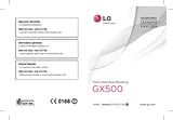 LG GX500 Owner's Manual