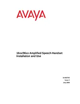 Avaya 16xx ユーザーズマニュアル