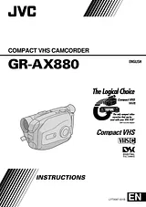 JVC GR-AX880 Manual Do Utilizador