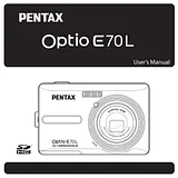Pentax Optio E70L Mode D’Emploi