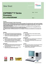 Fujitsu Esprimo P5600 VFY:P5600-02BN*KIT Справочник Пользователя
