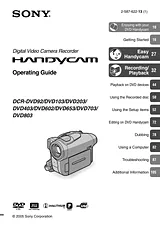 Sony DCR-DVD103 User Guide