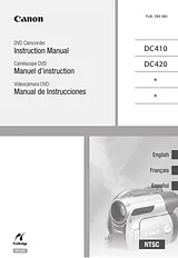 Canon DC410 User Manual