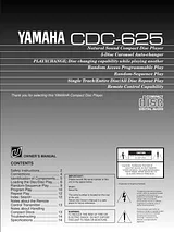 Yamaha CDC-625 사용자 설명서