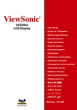 Viewsonic VX2240w User Manual