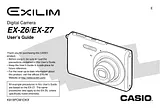 Casio exz6-ex-z7 User Manual