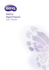 Benq Projector MW712 Manuale Utente